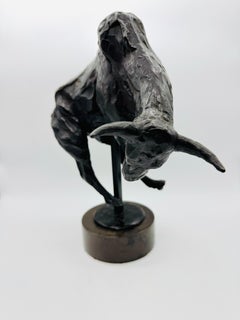 Bull Bronze Figure- Bull Study by Harry Jackson