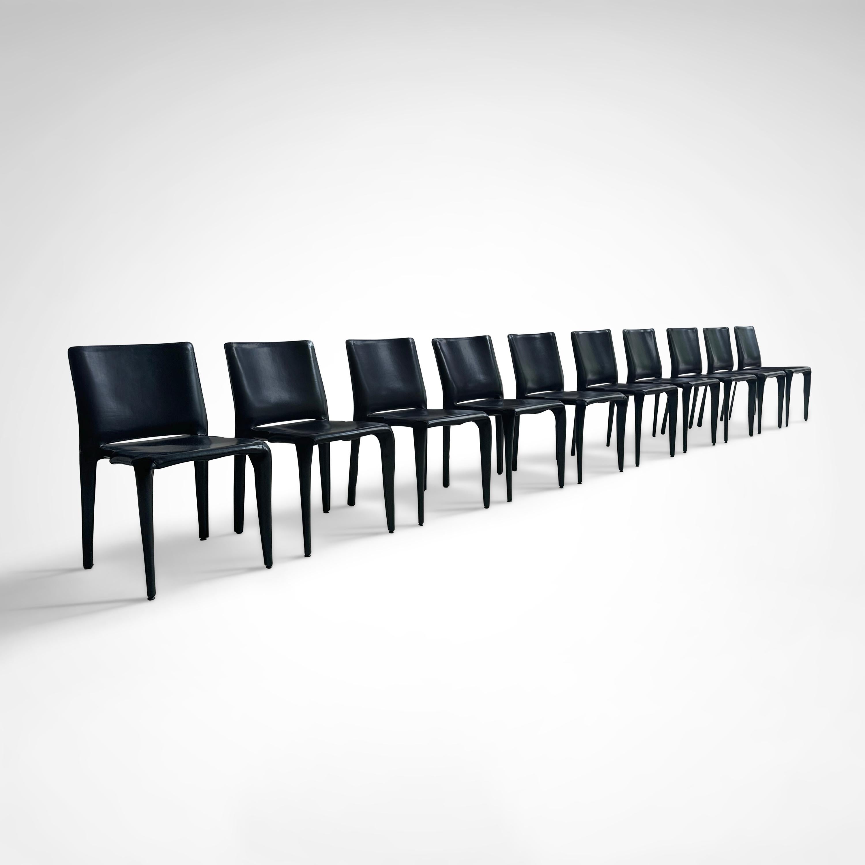 Sedia da pranzo Bull di Mario Bellini per Cassina 1990, set di 10 pezzi in vendita 6