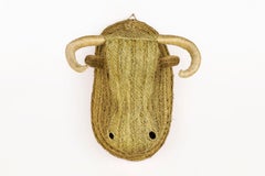 Bull Head Wall Sculpture, circa 2000, Spain