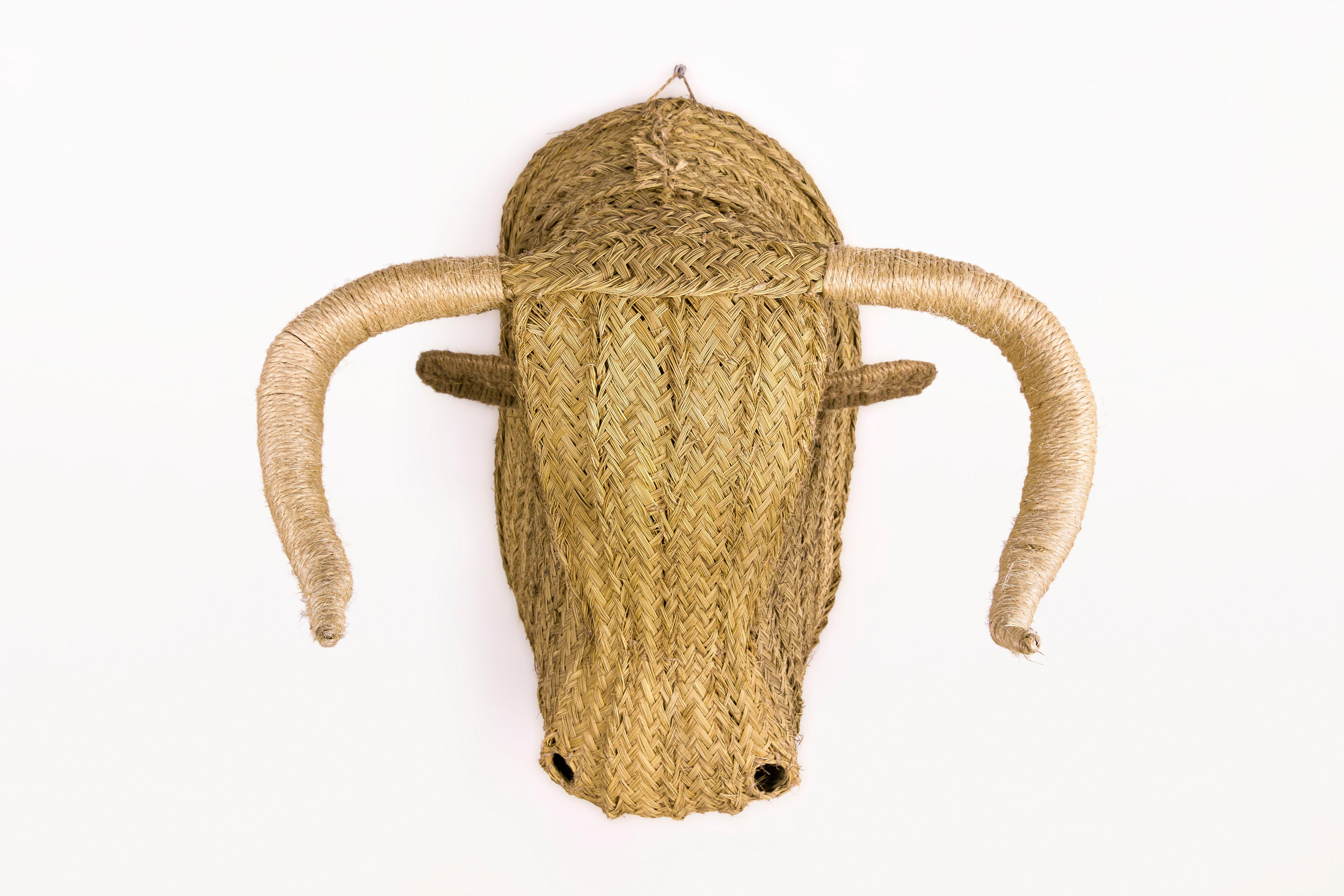Modern Bull Head Wall Sculpture, circa 2000, Spain