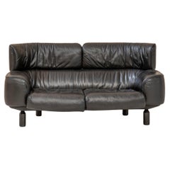 Bull Leather Sofa by Gianfranco Frattini for Cassina