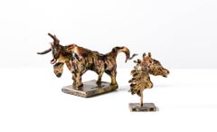 Bull Sculpture, Hand-Forged Wrought Iron, 21st Century