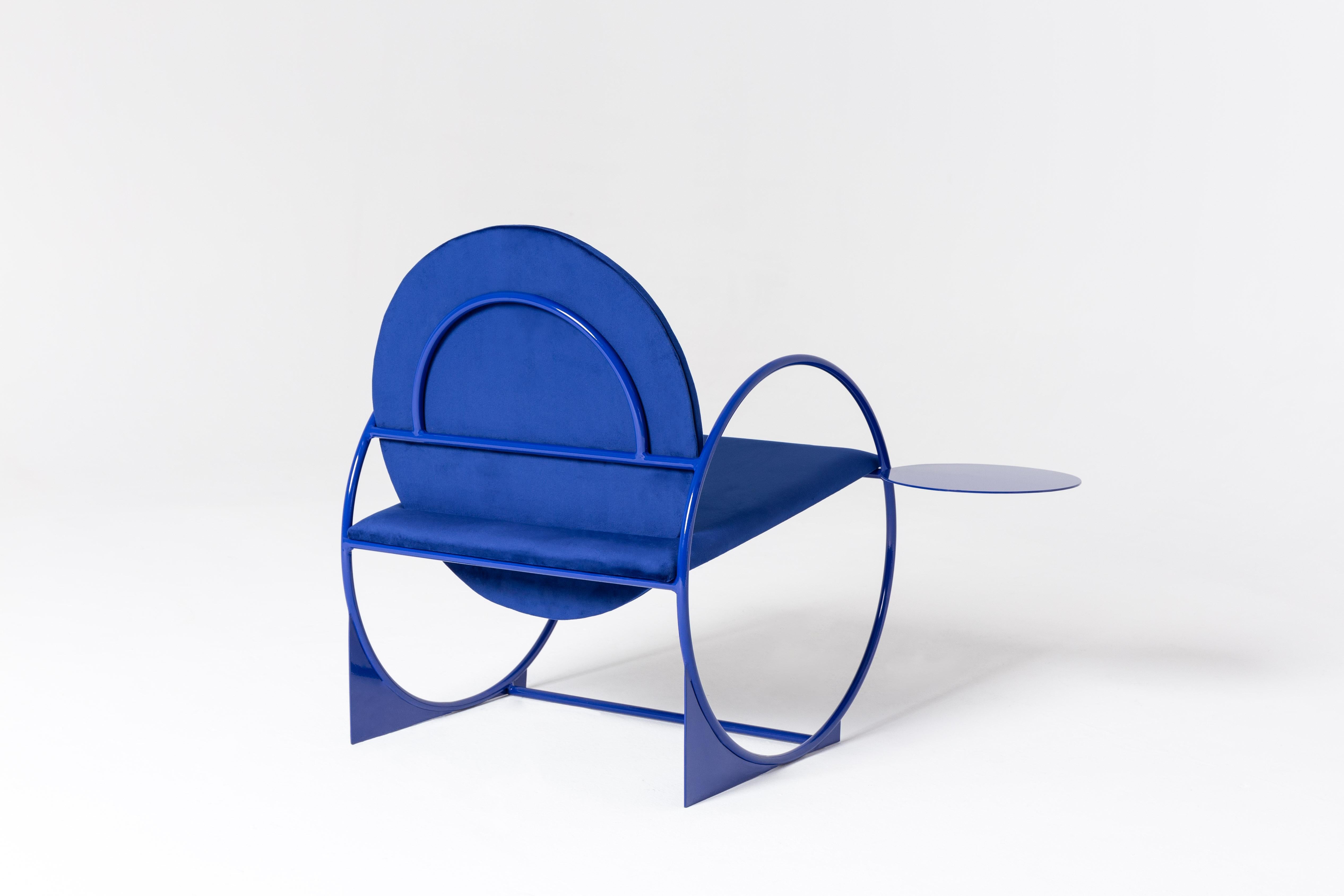 Modern Bullarengue Armchair by Ángel Mombiedro For Sale