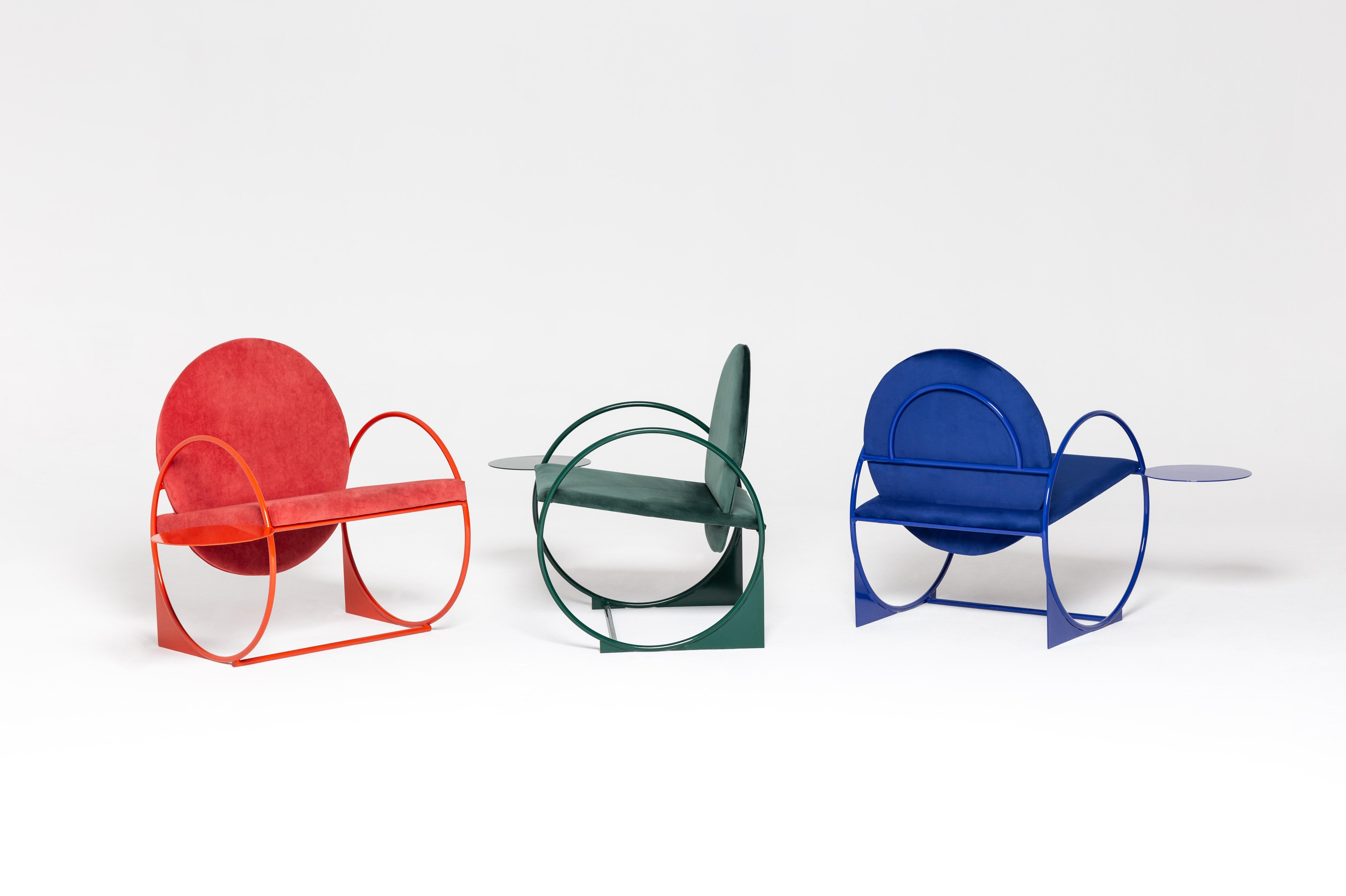 Spanish Bullarengue Armchair by Ángel Mombiedro