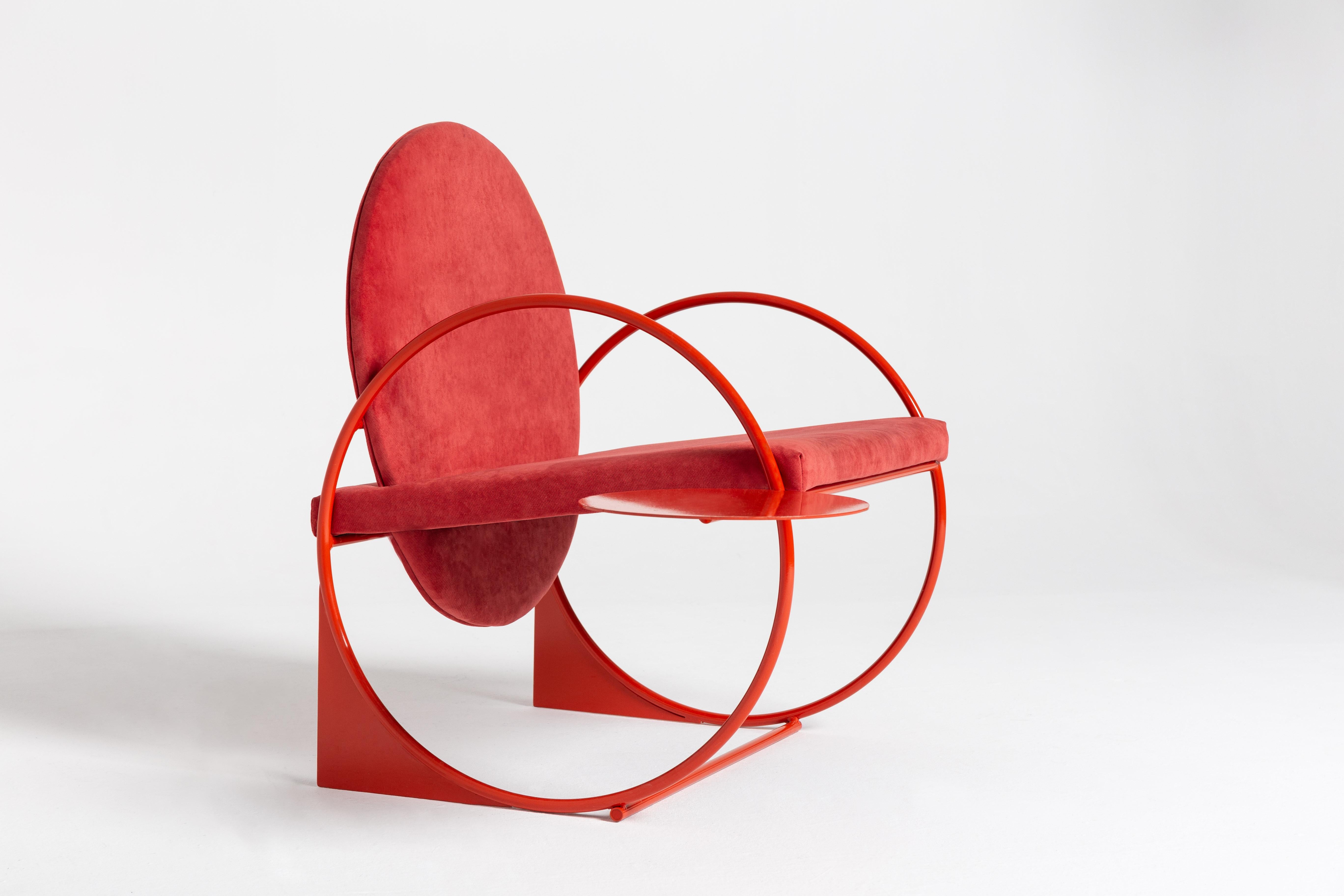 Contemporary Bullarengue Armchair by Ángel Mombiedro For Sale