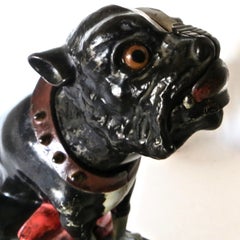 "Bulldog Bank" American, circa 1880 Cast Iron Mechanical Bank