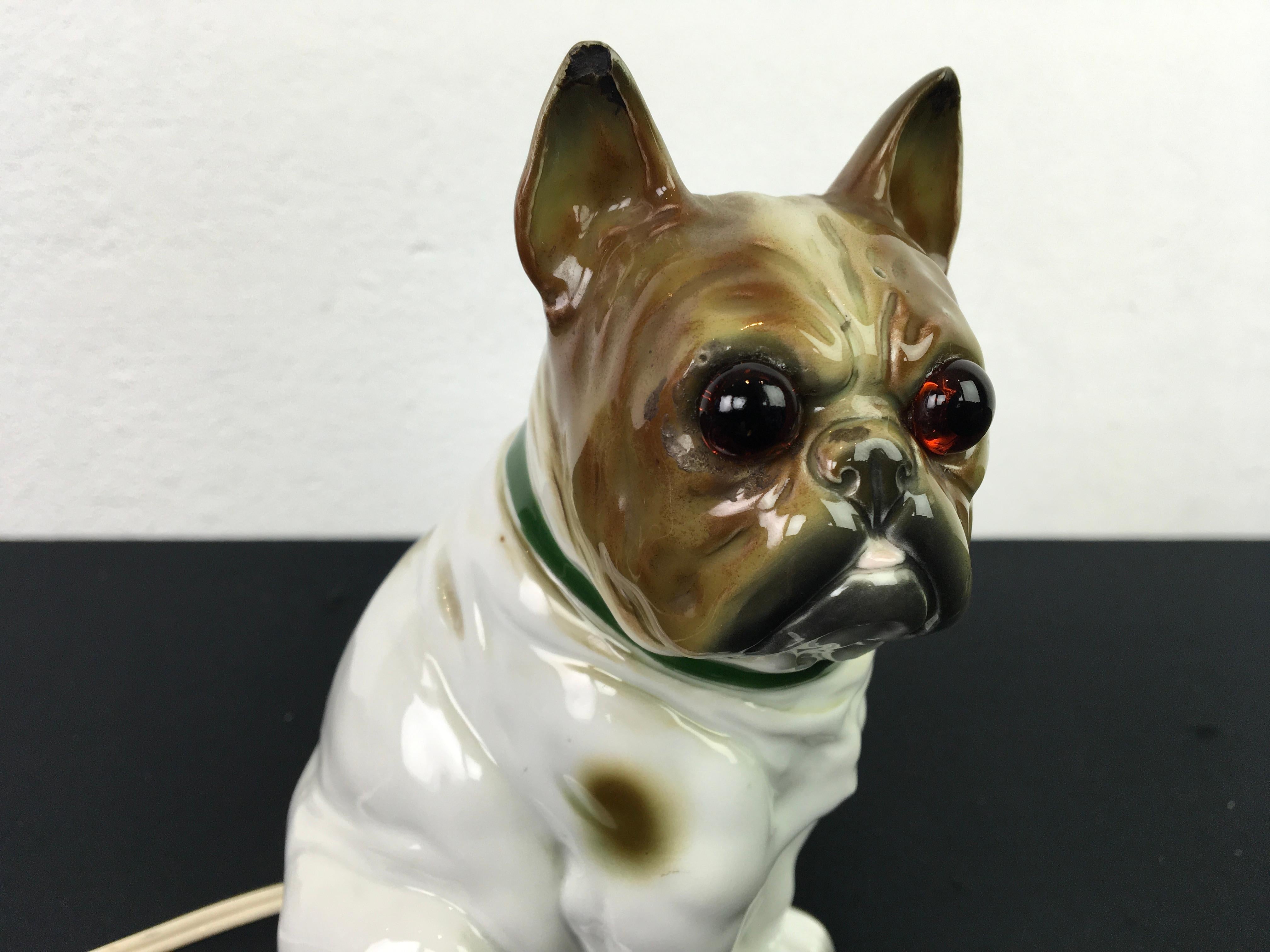 Bulldog Perfume Lamp For Sale 3
