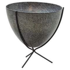 Vintage "Bullet planter" fiberglass planter Kimball mfg. Corp. San Fransisco, USA, 50s