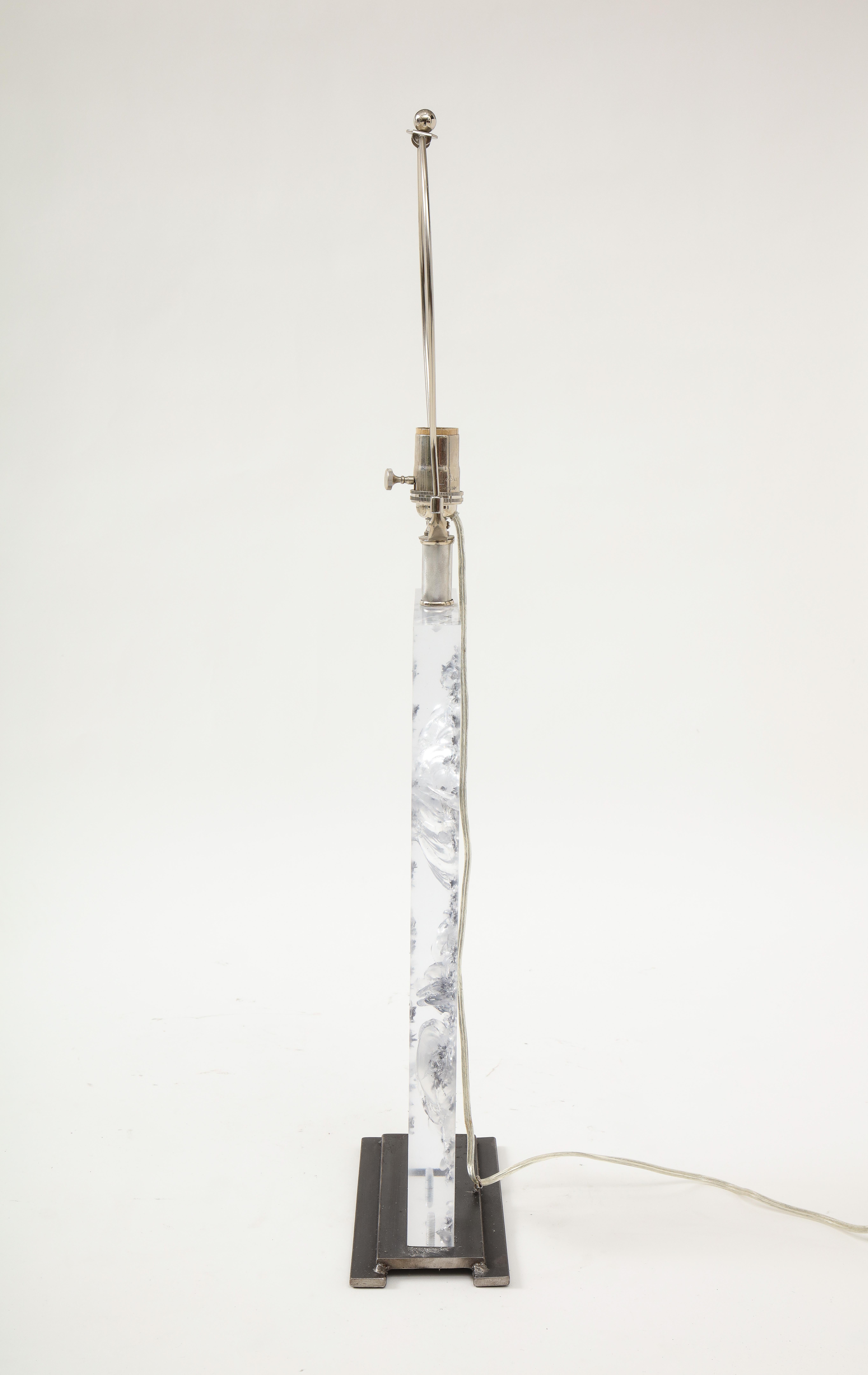 Industrial Bullet-Proof Plexi Lamp For Sale