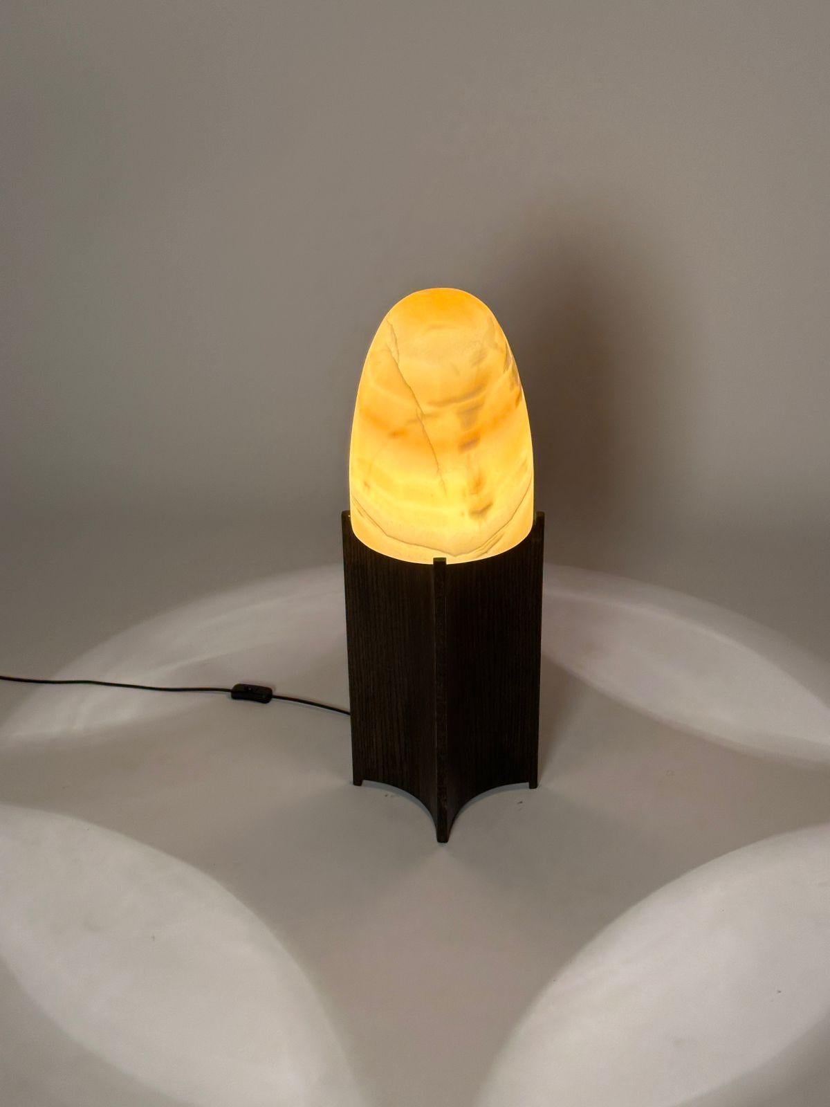 Placage Lampe de table ULLET en vente