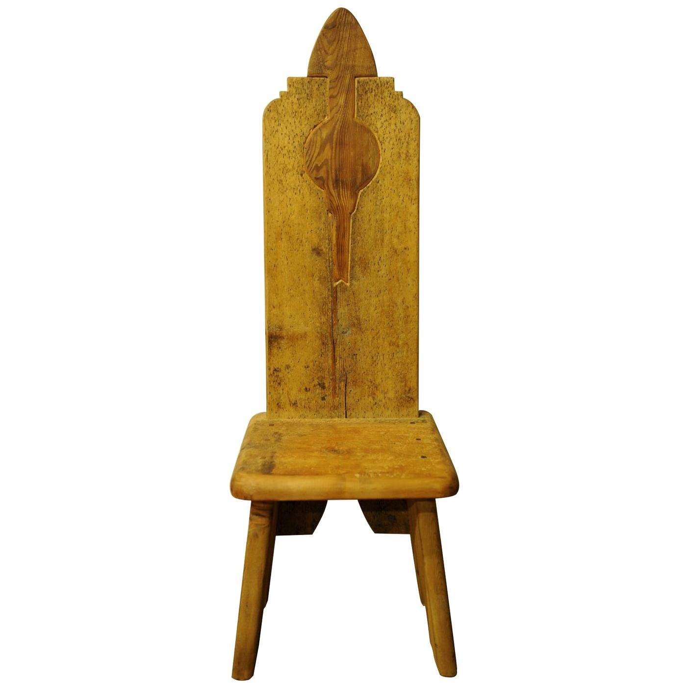 Vintage African Ashanti Kings Chair/ Throne For Sale at 1stDibs