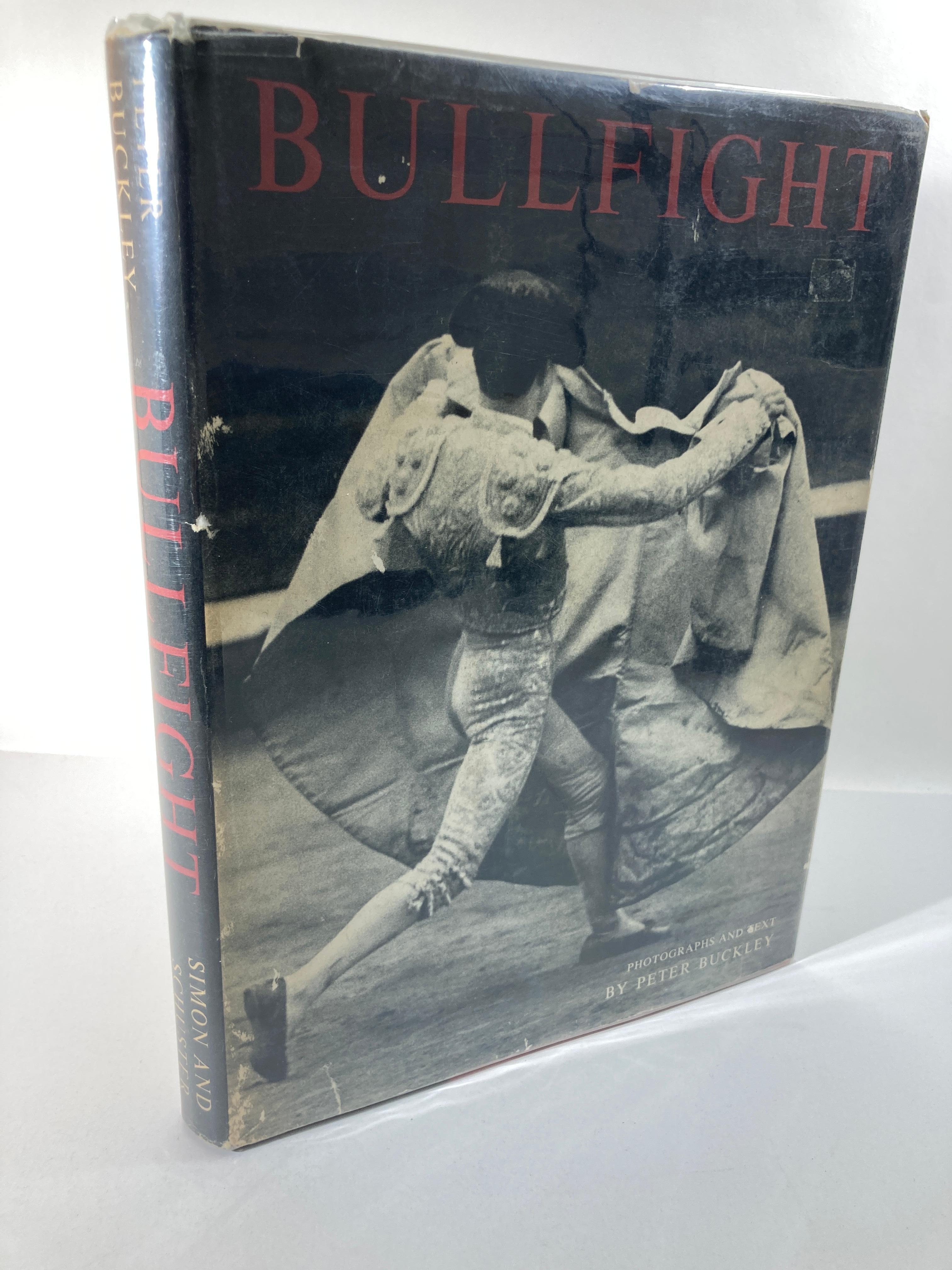 American Bullfight by Peter Buckley, Hardcover Vintage Book 1958, 1st Ed