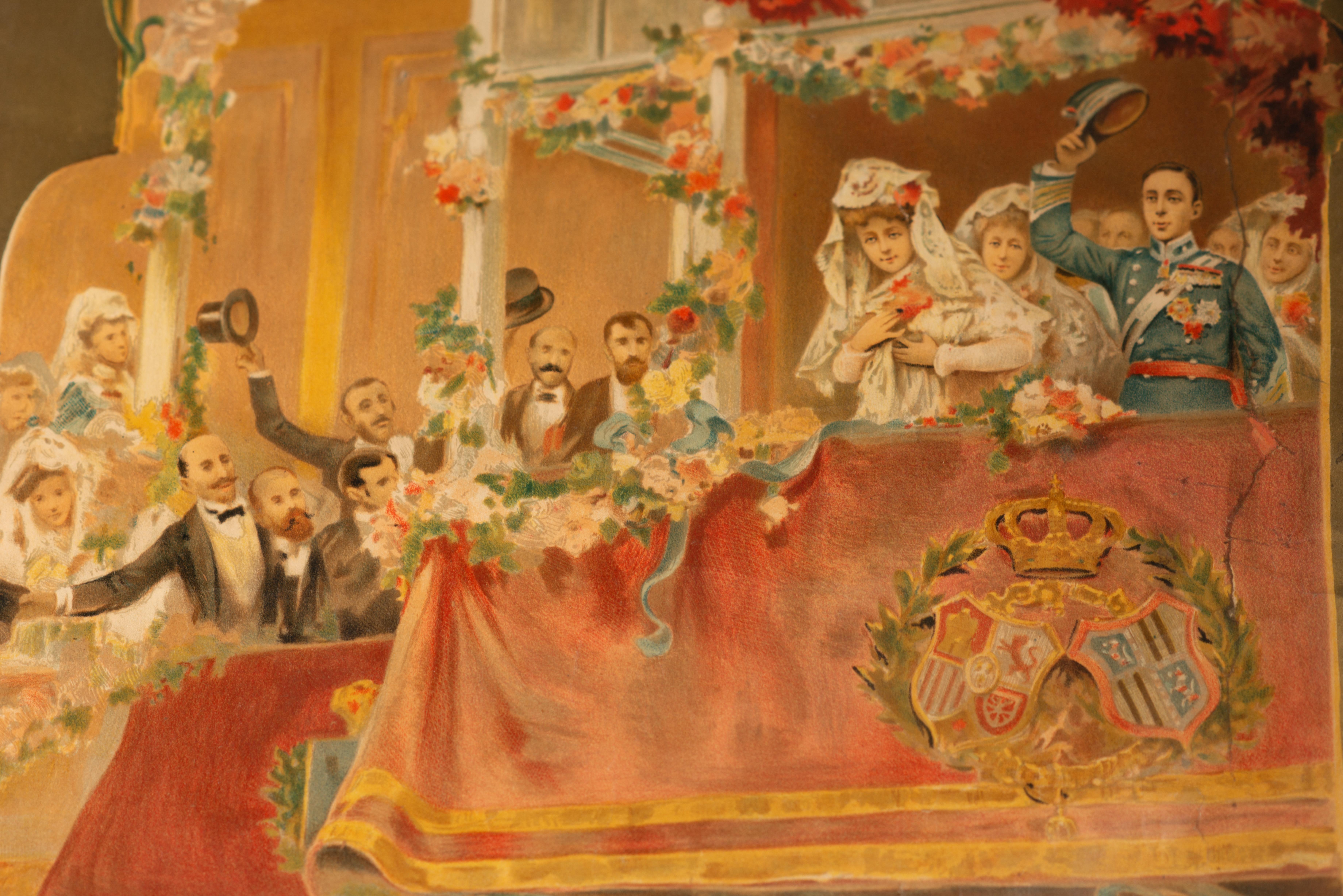 Altro Poster della corrida. Spagna, 1906. in vendita