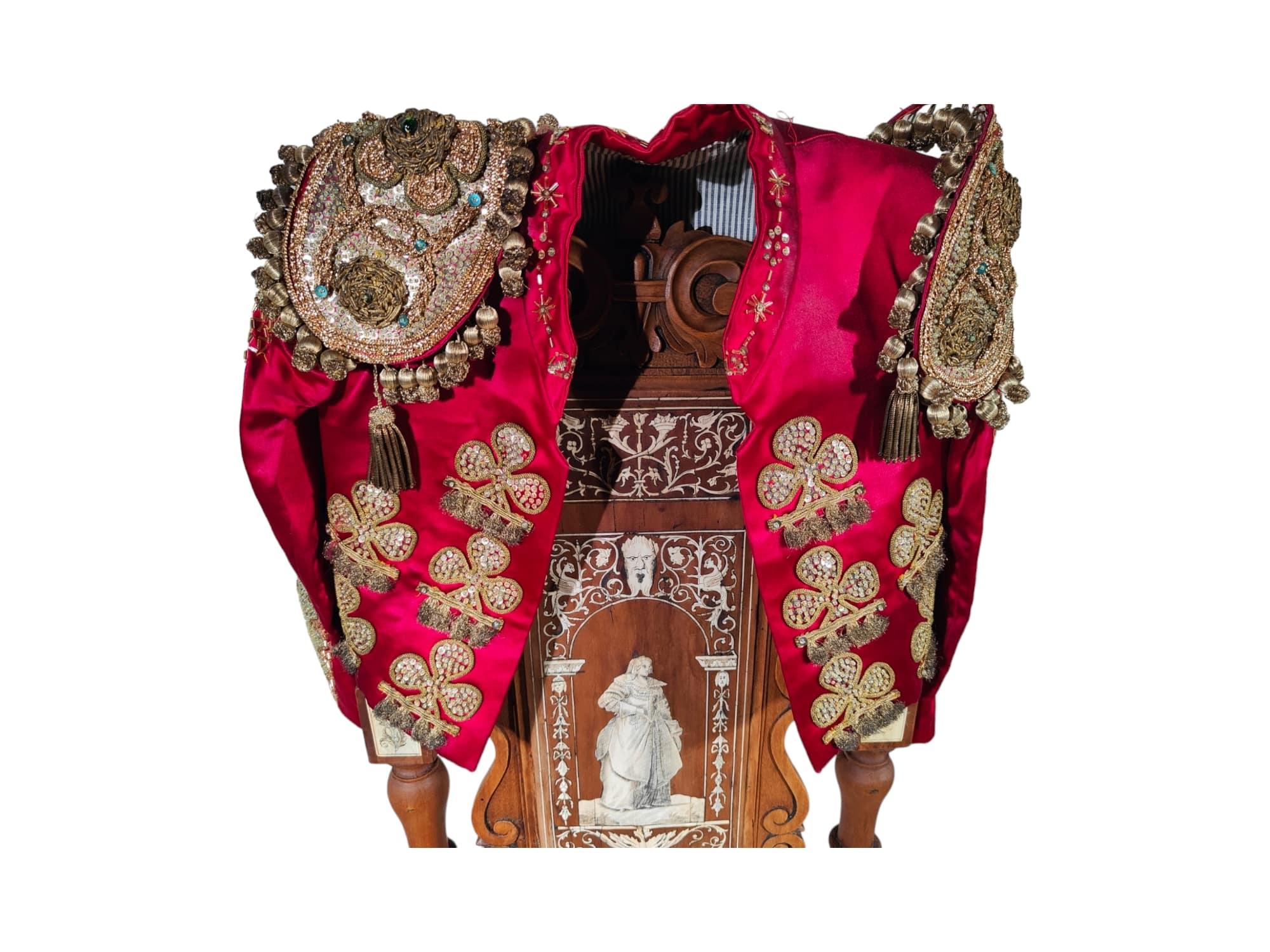 Bullfighter Costume for Children from the 20th Century - A Gem of Children's Bul For Sale 1