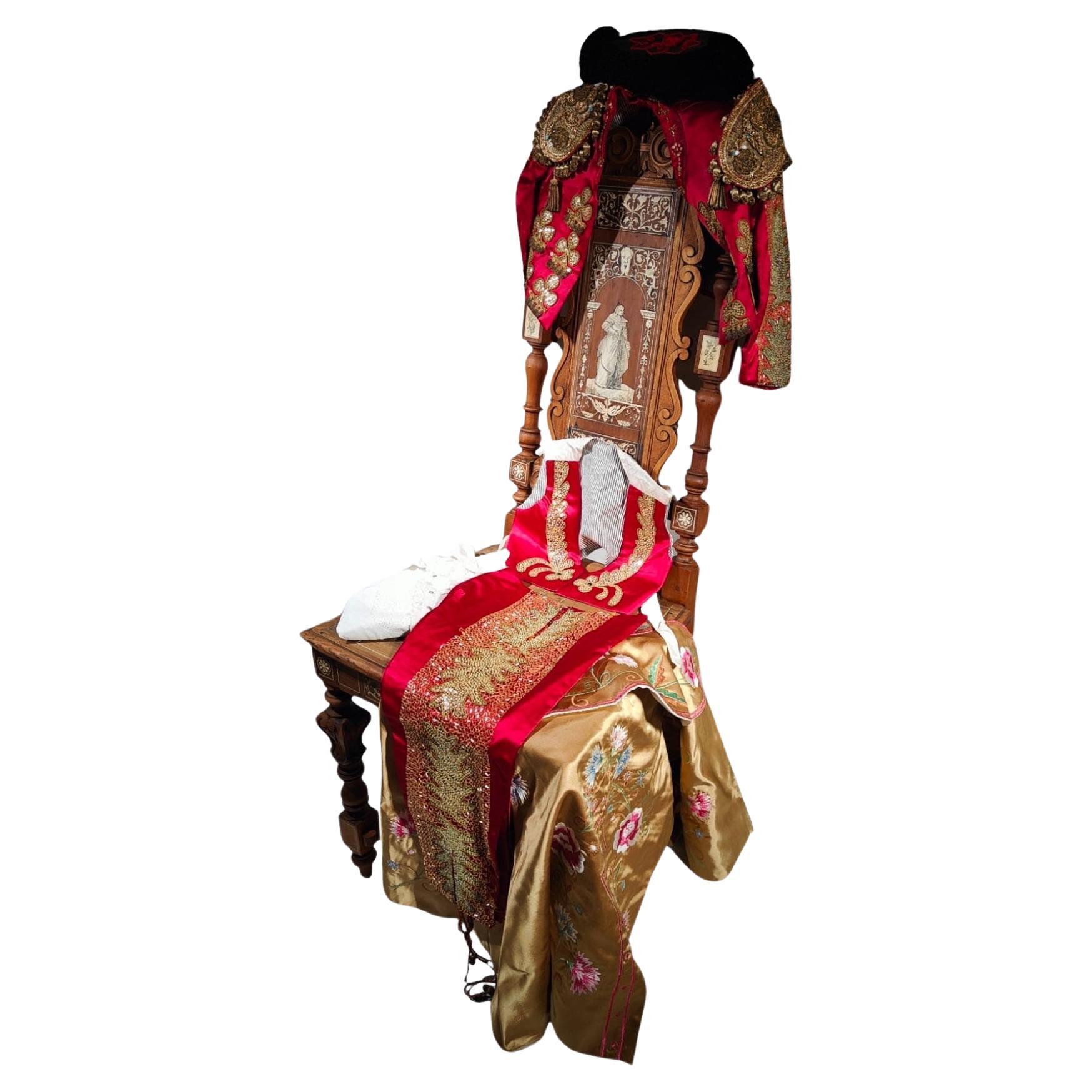 Bullfighter Costume for Children from the 20th Century - A Gem of Children's Bul For Sale