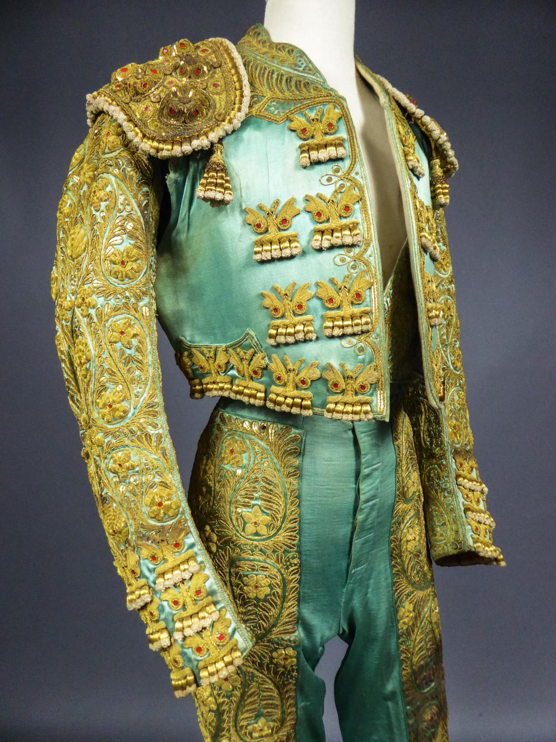 Bullfighter's Outfit Toreador Labelled Manfredi Sevilla 20th Century 2