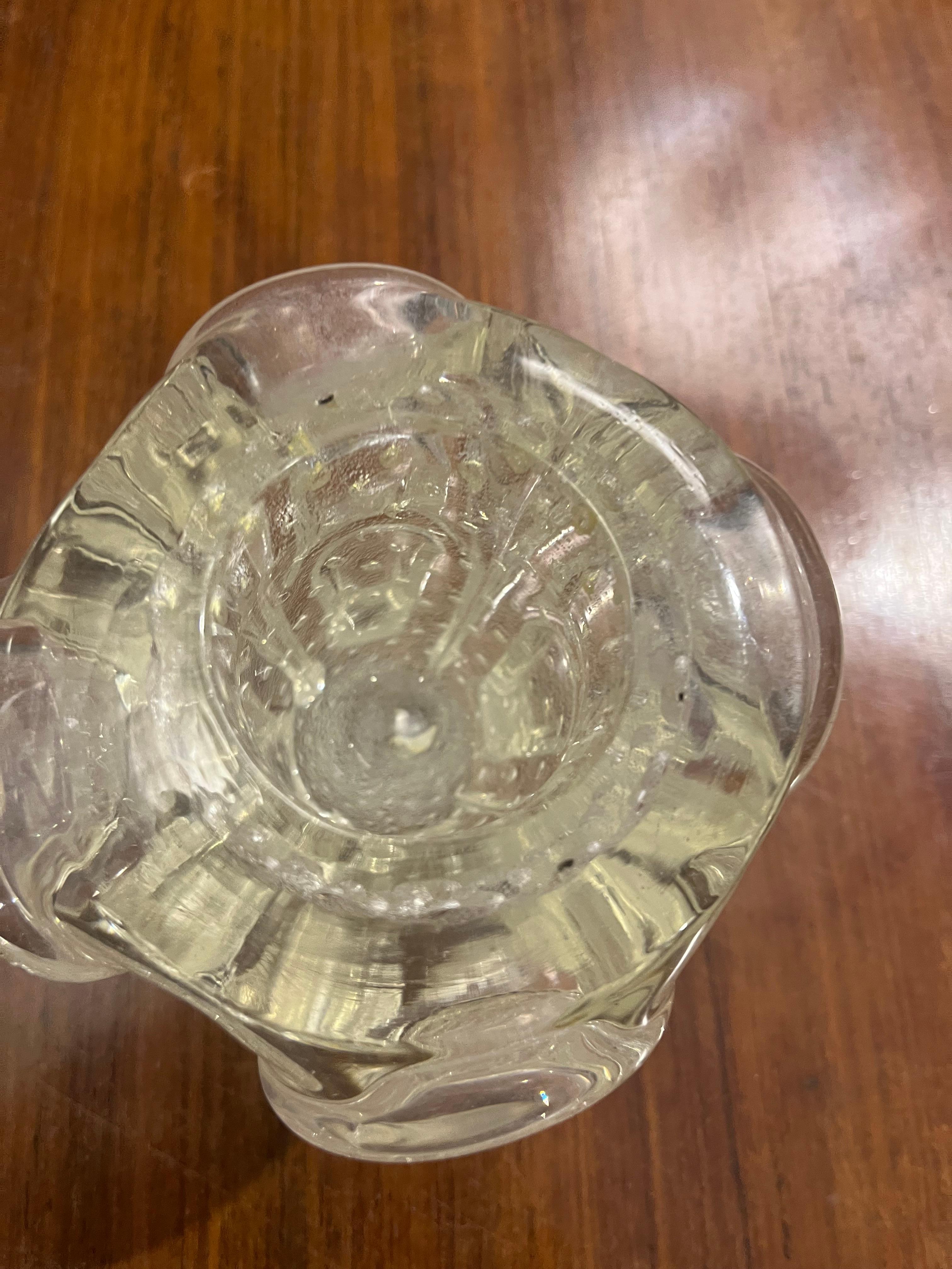 bullicante vase in  Murano glass by Ercole Barovier from the 1920s in vendita 1