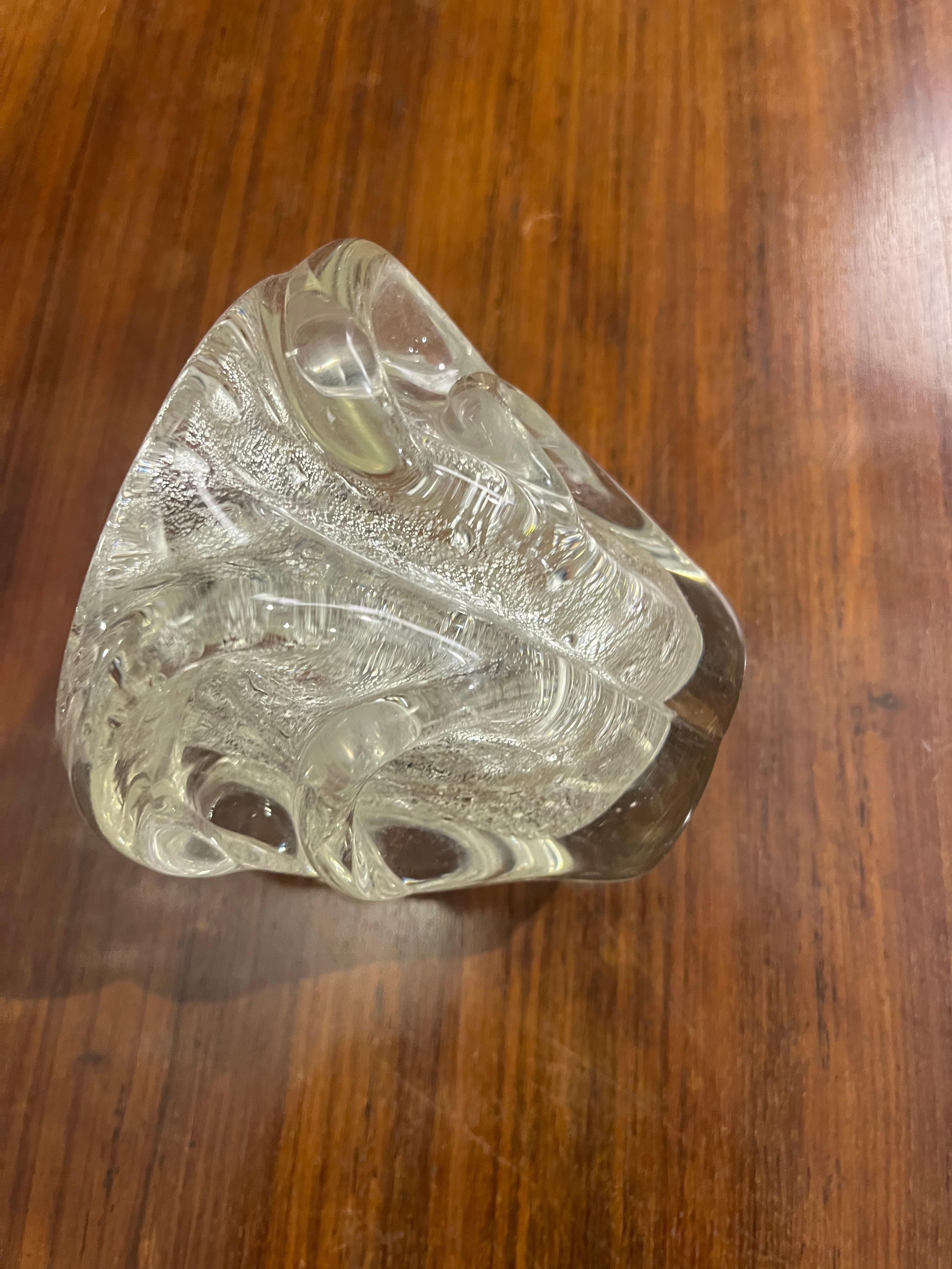 bullicante vase in  Murano glass by Ercole Barovier from the 1920s in vendita 2