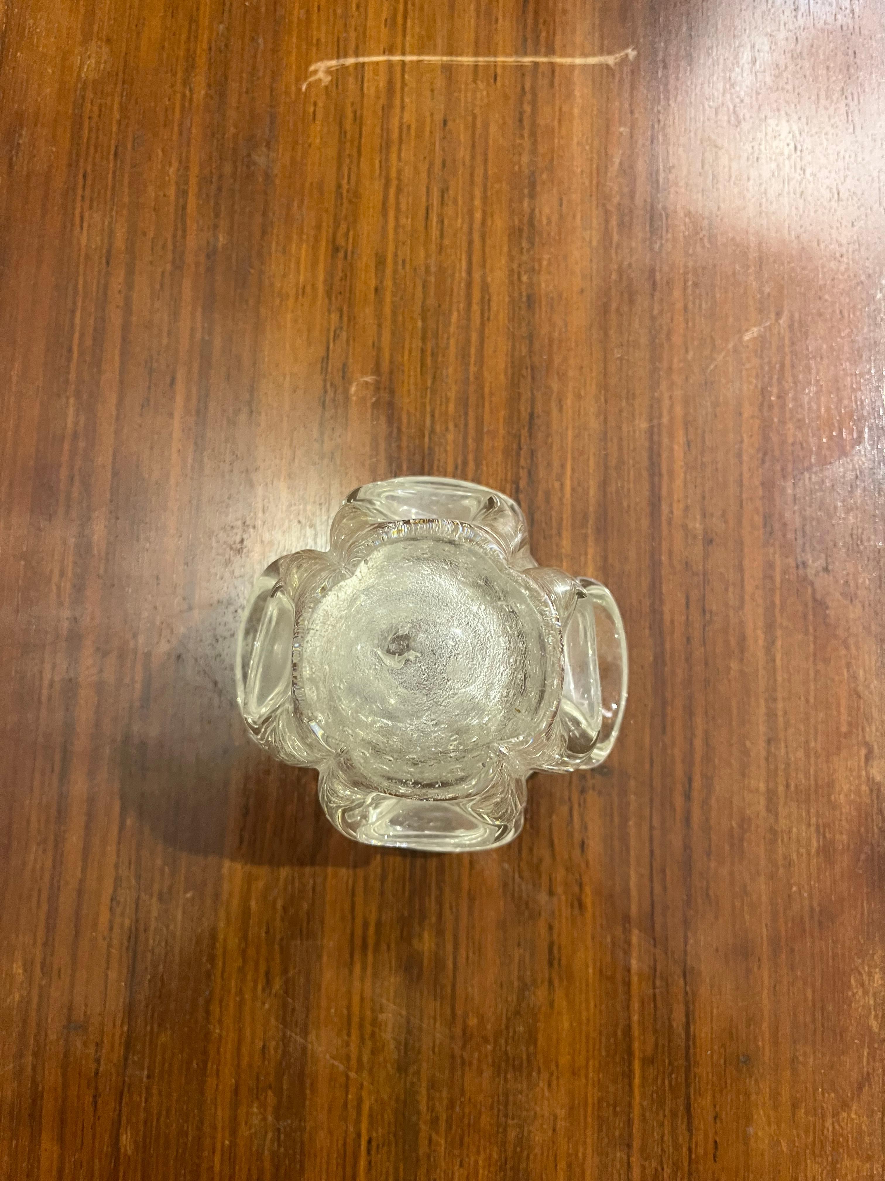 bullicante vase in  Murano glass by Ercole Barovier from the 1920s in vendita 3