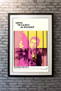 Steve McQueen Bullitt '1968', Poster