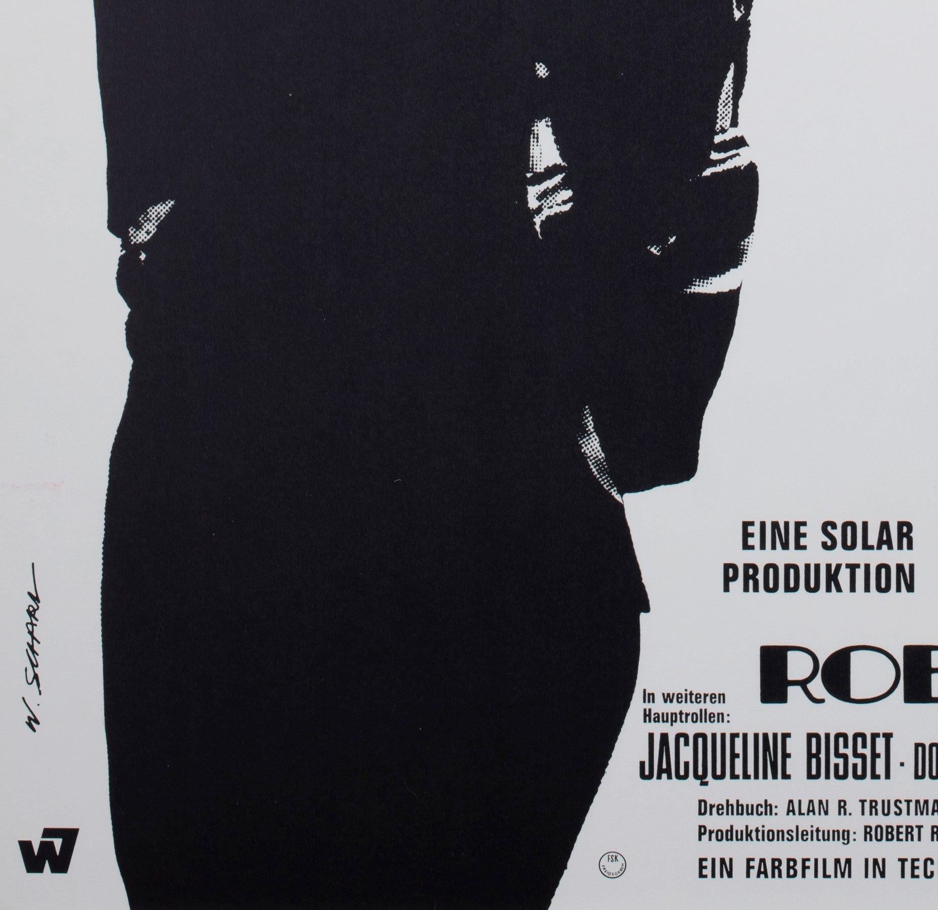 Bullitt 1968 Deutsch A1 Filmplakat, Scharl im Angebot 2