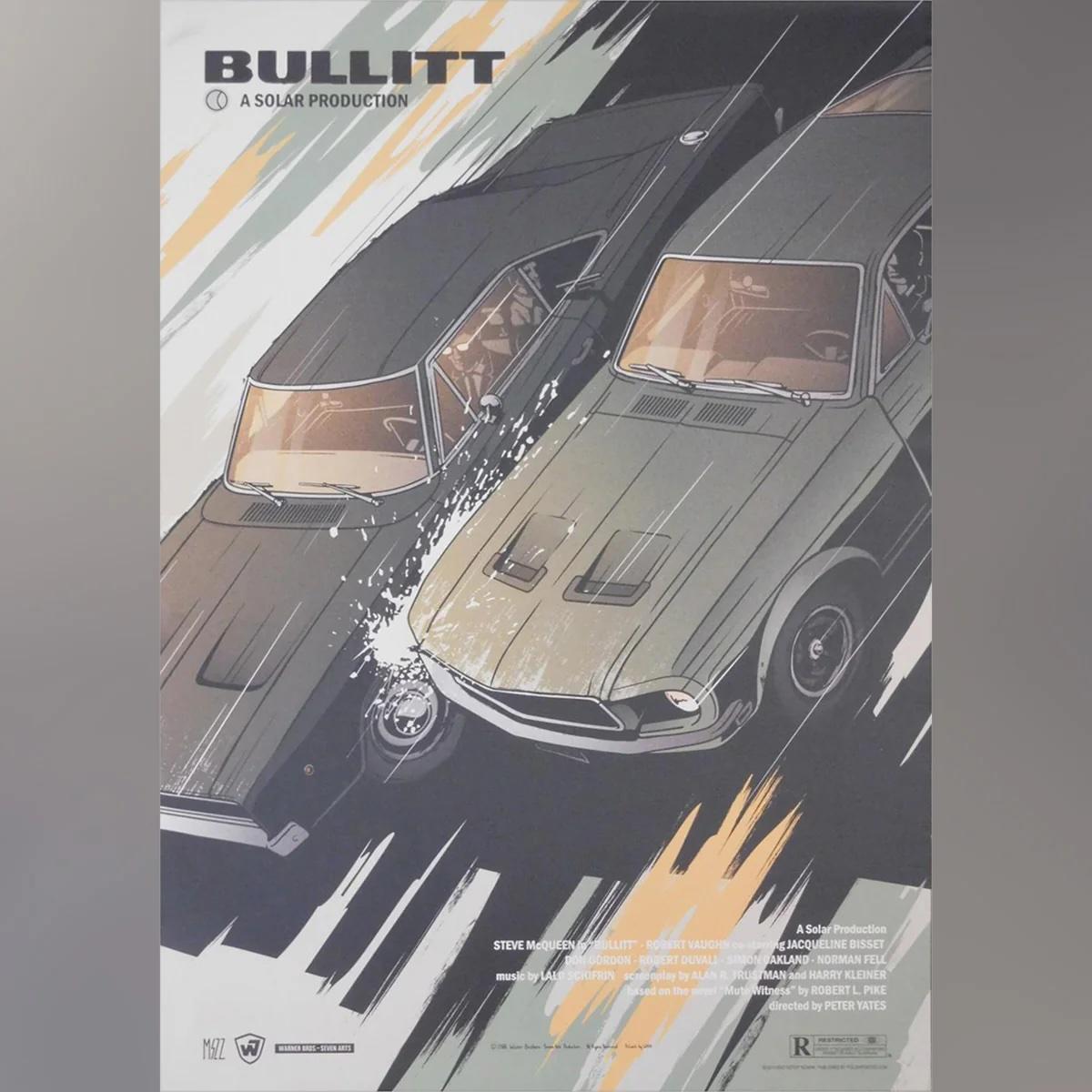 Bullitt (2015R)
Original ein Blatt (27 x 39 Zoll)

Dieses polnische Plakat im Stil von 