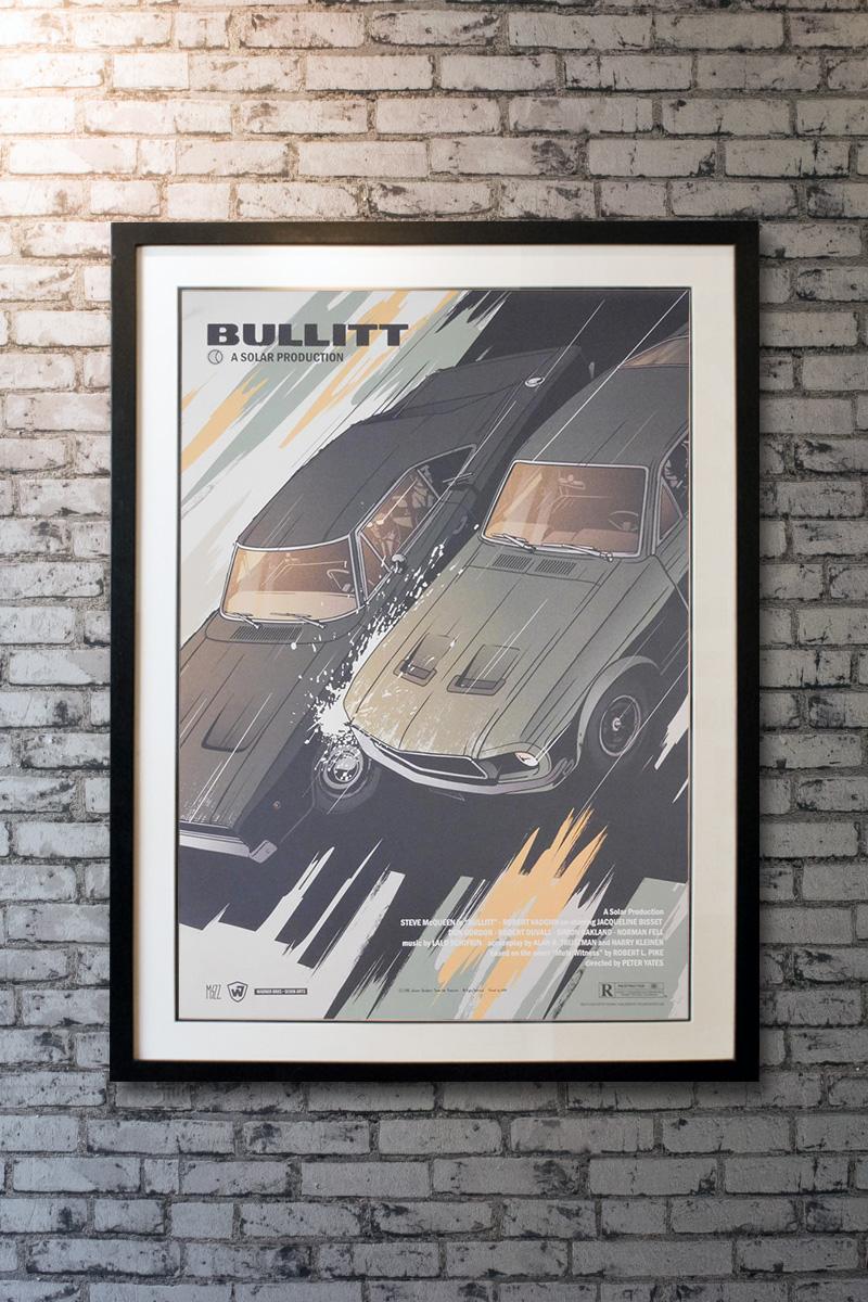 Contemporary Bullitt '2015r' Poster For Sale