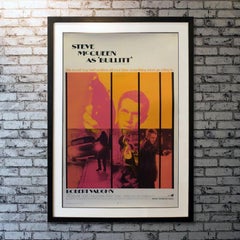 Bullitt, Unframed Poster, 1968