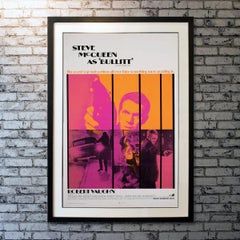 Bullitt, Unframed Poster, 1968