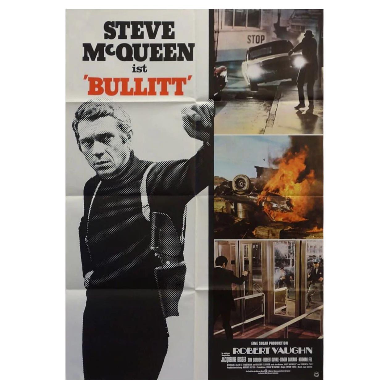 Bullitt, Unframed Poster, 1973r For Sale