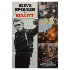 Bullitt, Unframed Poster, 1973r