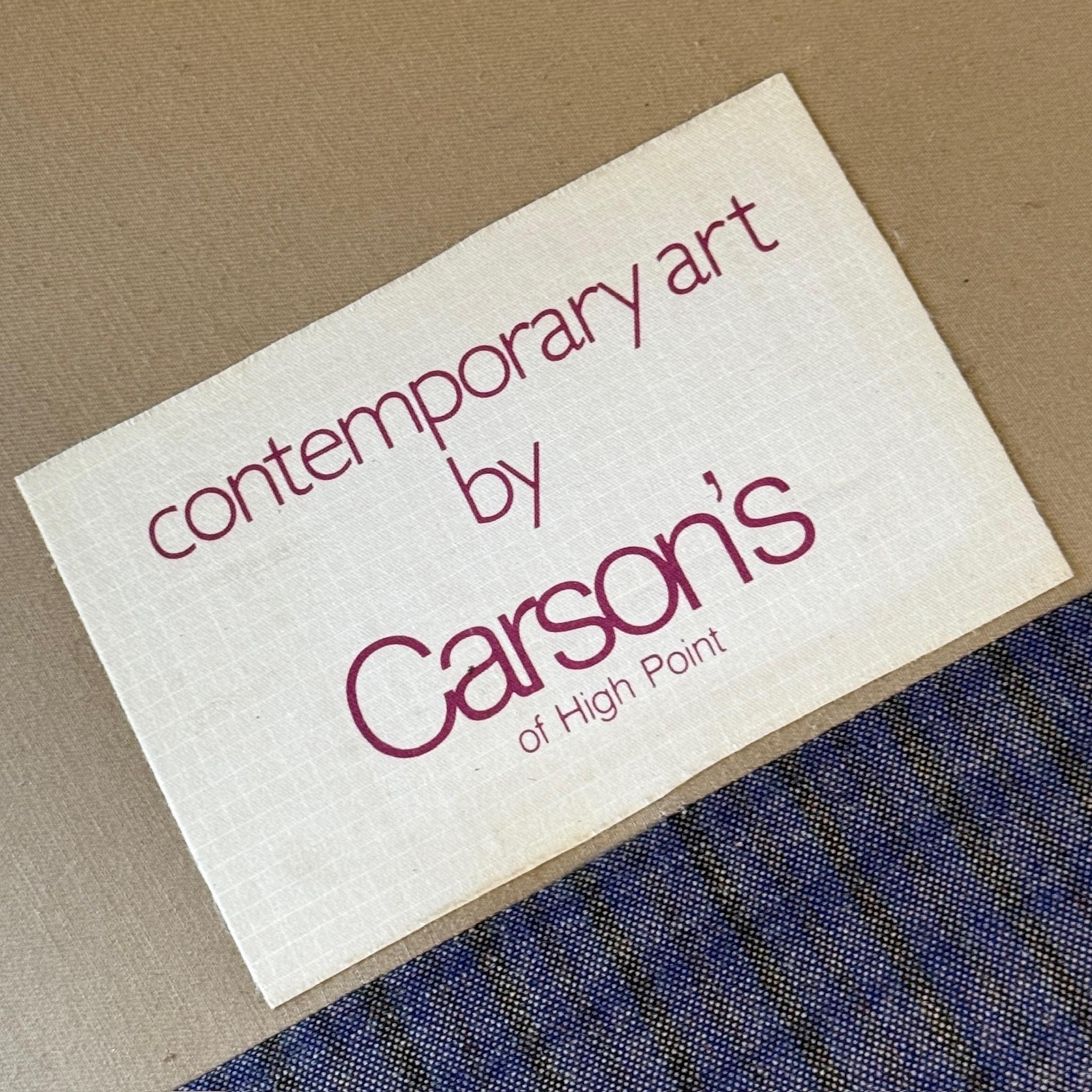 Bullnose Postmodern Slipper Chairs by Carson's of High Point en Kvadrat Recheck finales del siglo XX en venta