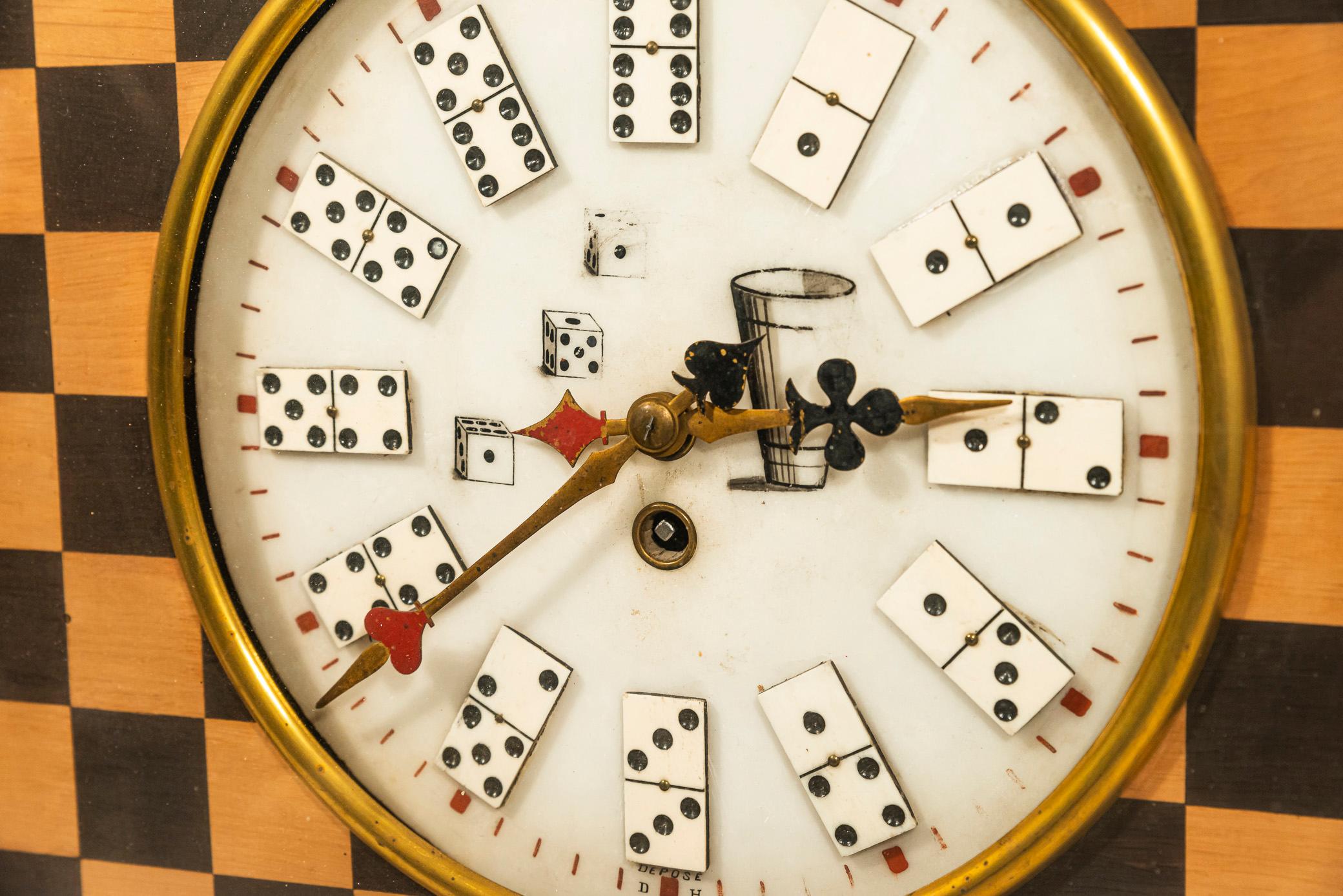Bull's-Eye Clock, France, circa 1900 In Good Condition In Nice, Cote d' Azur