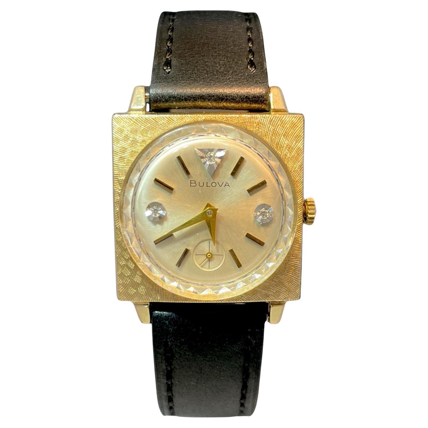 Are Bulova watches real gold?