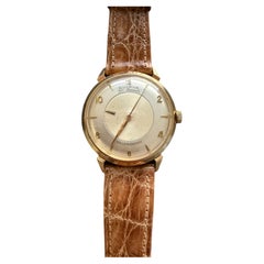 Bulova 14 Karat Yellow Gold Mystery Self Winding Men's Wristwatch, 1958