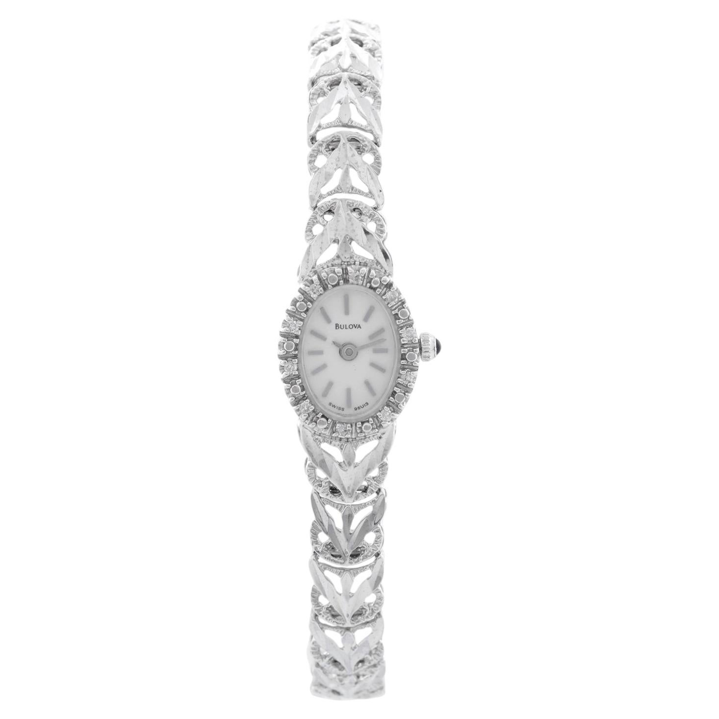 Bulova Ladies Watch - 13 For Sale on 1stDibs | bulova bangle 