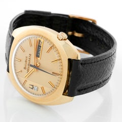 Bulova Accuquartz 14 Karat Yellow Gold Men's Watch