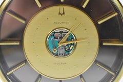Bulova Accutron Spaceview Desk Clock