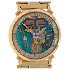 Orologio da uomo Bulova Accutron Spaceview 214 M8 con diapason in oro e inossidabile