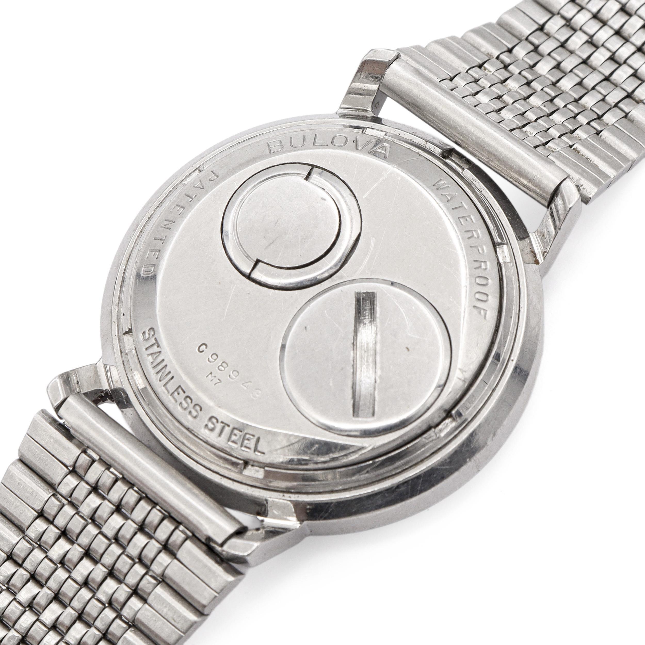 Uomo Orologio da uomo Bulova Accutron Spaceview in acciaio inossidabile in vendita