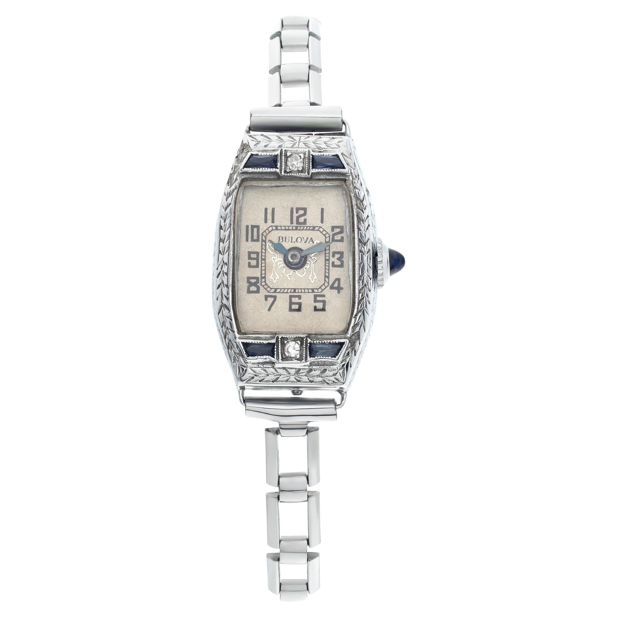 Bulova Classic 14k White Gold Wristwatch