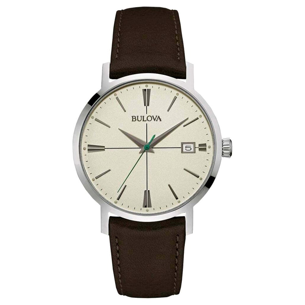 Bulova Classics Aerojet Collection Steel Silver Dial Quartz Mens Watch 96B242