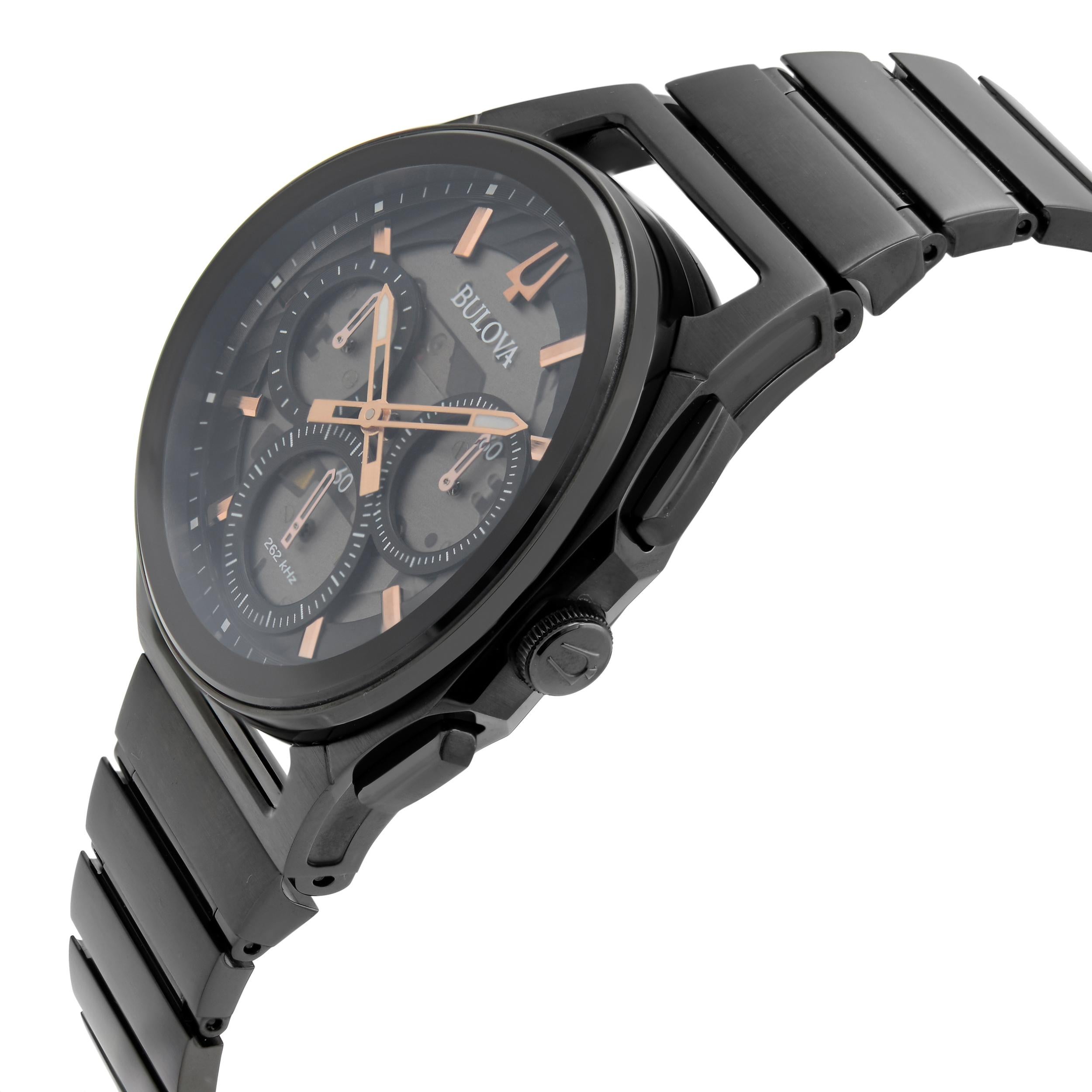 bulova curv black