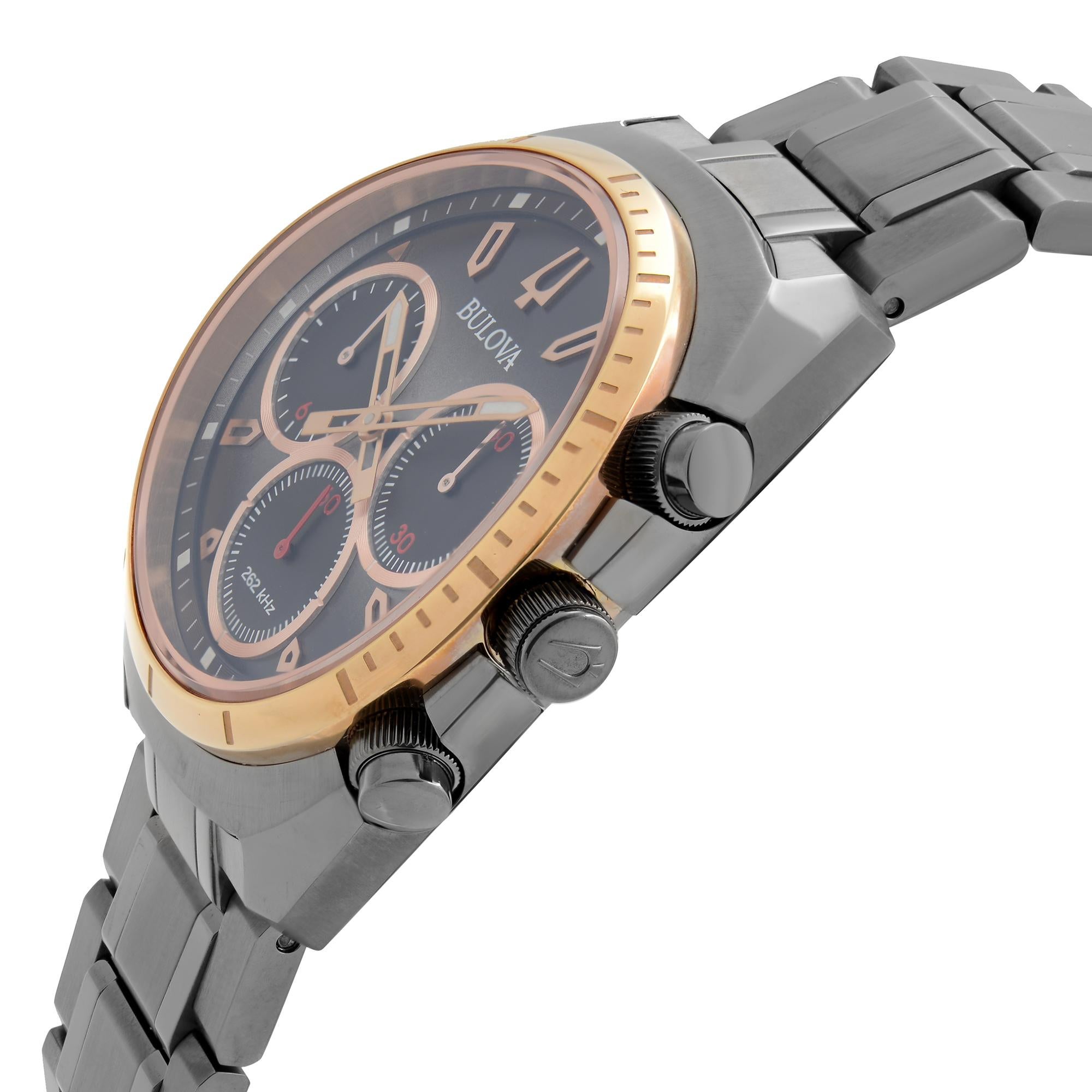 bulova curv rose gold