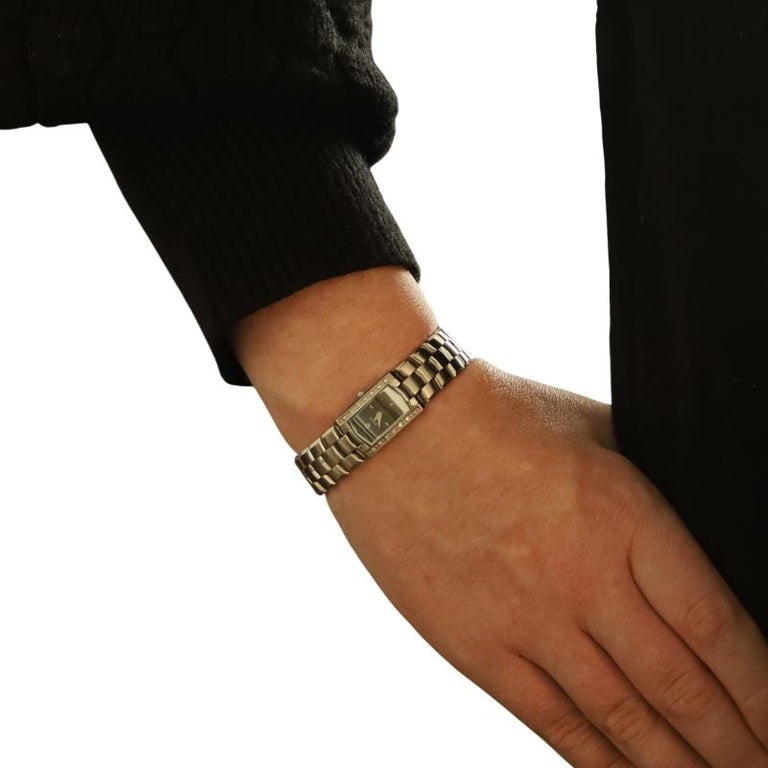 Bulova Diamond Ladies Watch - Stainless Steel Quartz 96L38 New Bulova Black Dial Stainless Steel Women main image 4