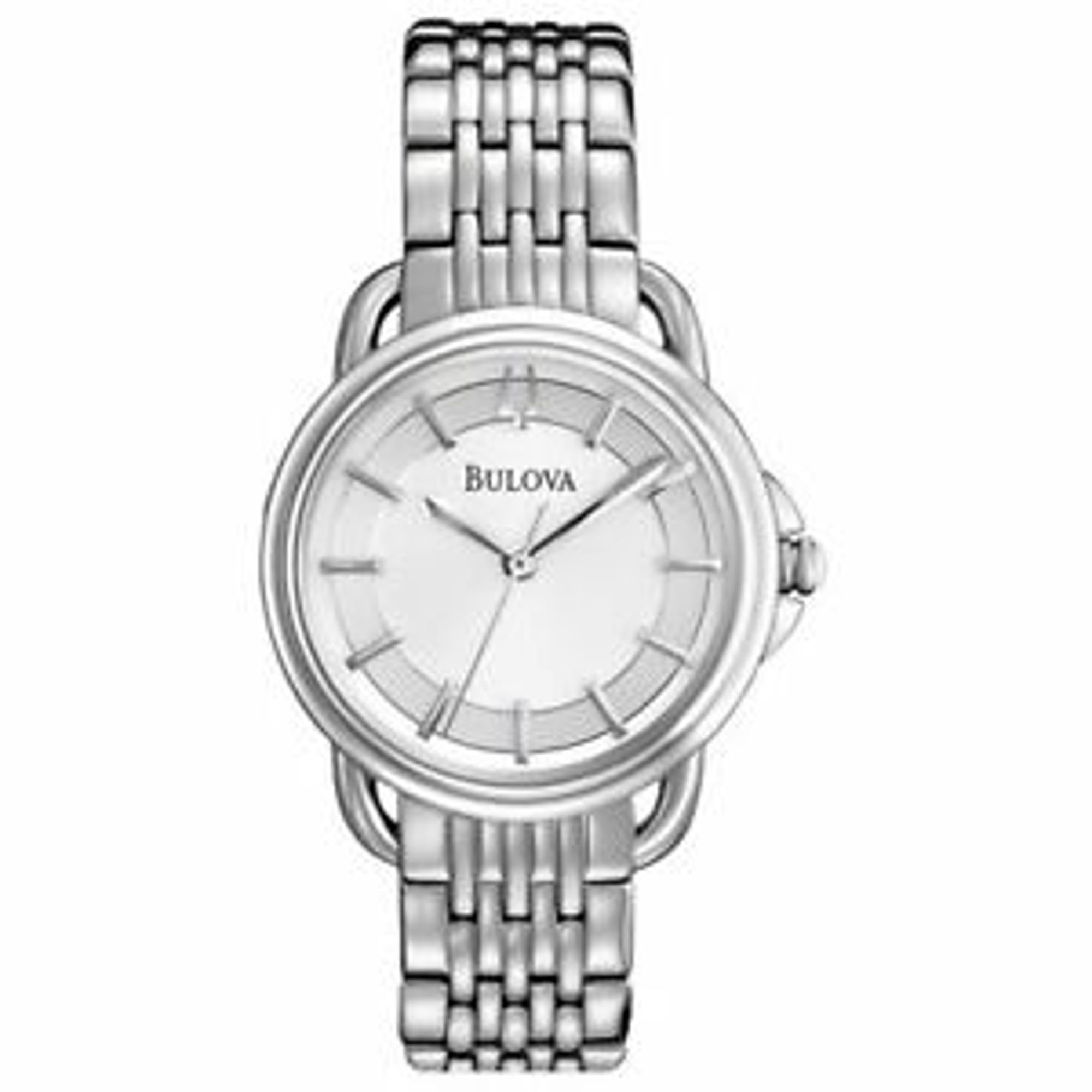 bulova quartz a1 watch stainless steel