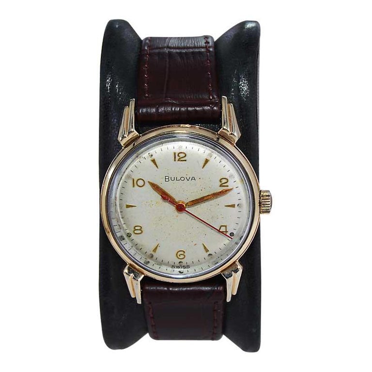 Bulova Gold Filled Art Deco with Original Dial and Hands For Sale at  1stDibs | bulova l6 ladies watch vintage, bulova art deco watch, vintage  bulova watches 1950