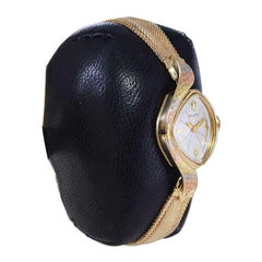 Bulova Gold Filled Multi Color 1960's Ladies Watch with Original Bracelet