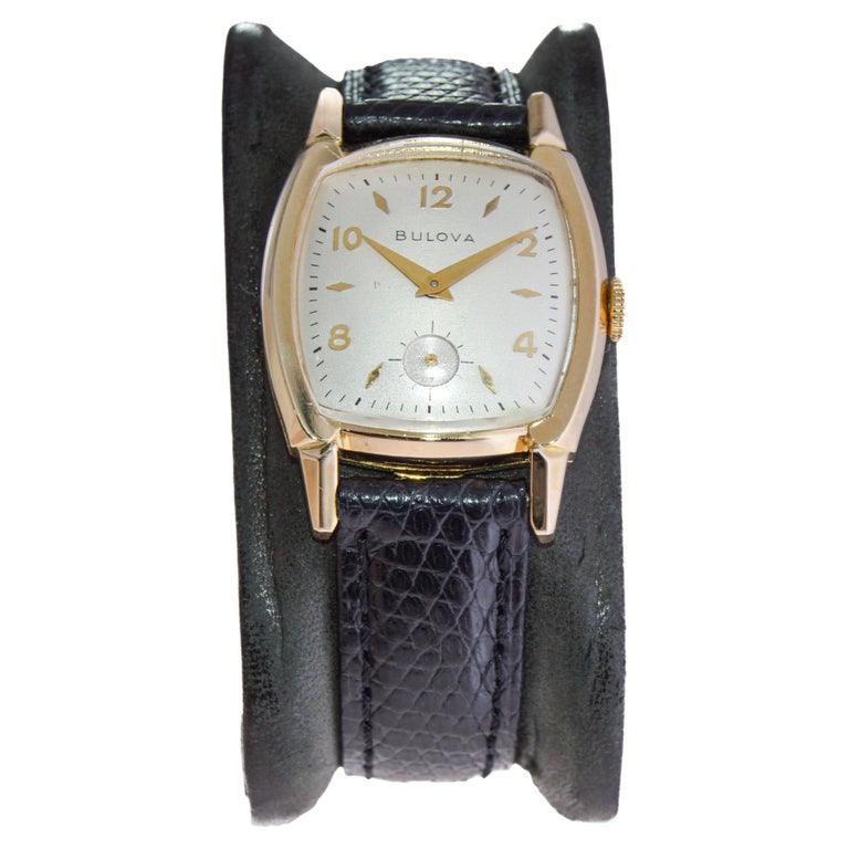 Bulova Quartz Reloj Bulova Dama Antiguo Oro Oro 10k Reloj Bulova