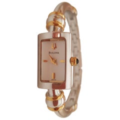 Montre-bracelet pour femmes Bulova:: modèle 98V09:: comme neuve:: acier inoxydable